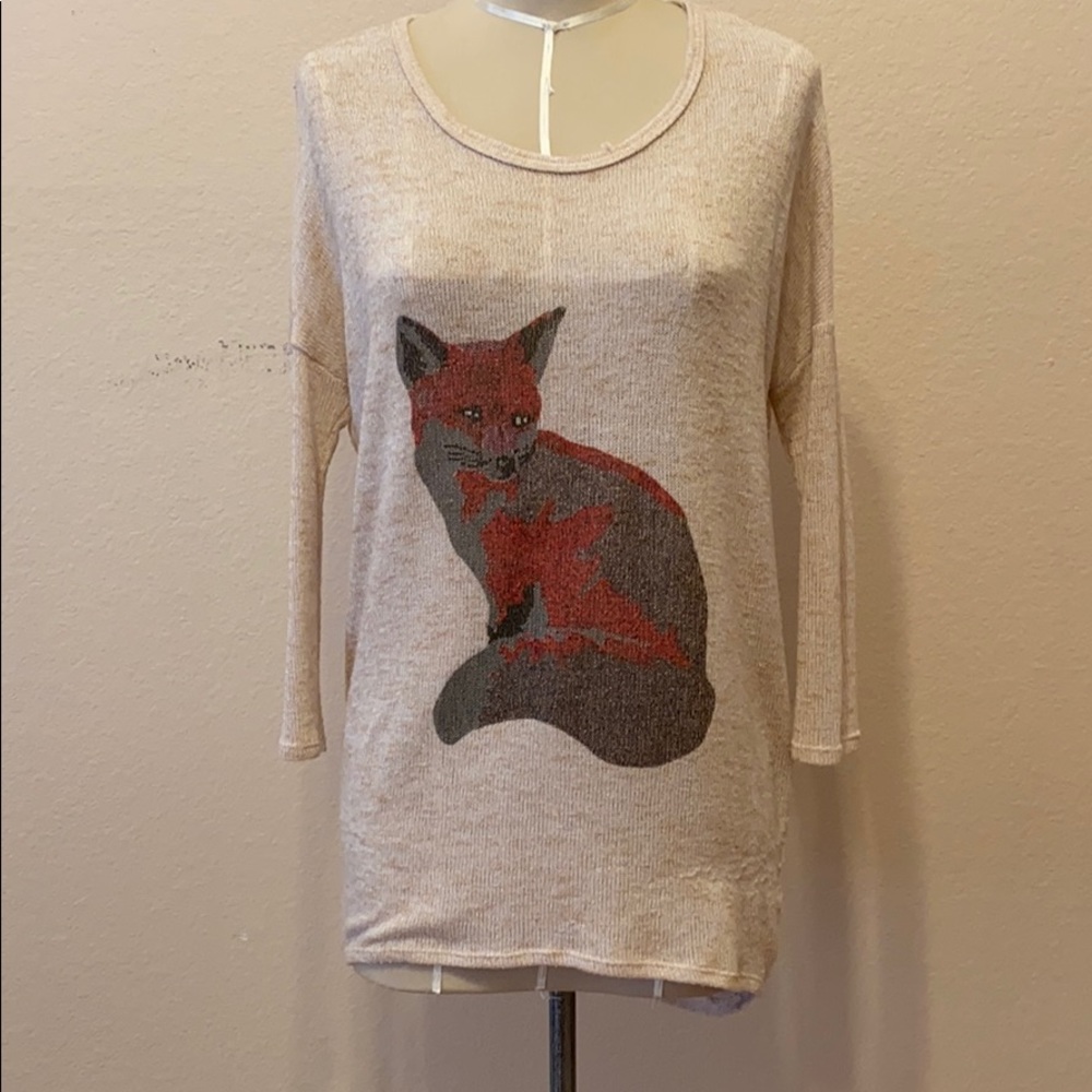 Fox sweater